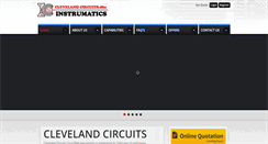 Desktop Screenshot of clevelandcircuits.com